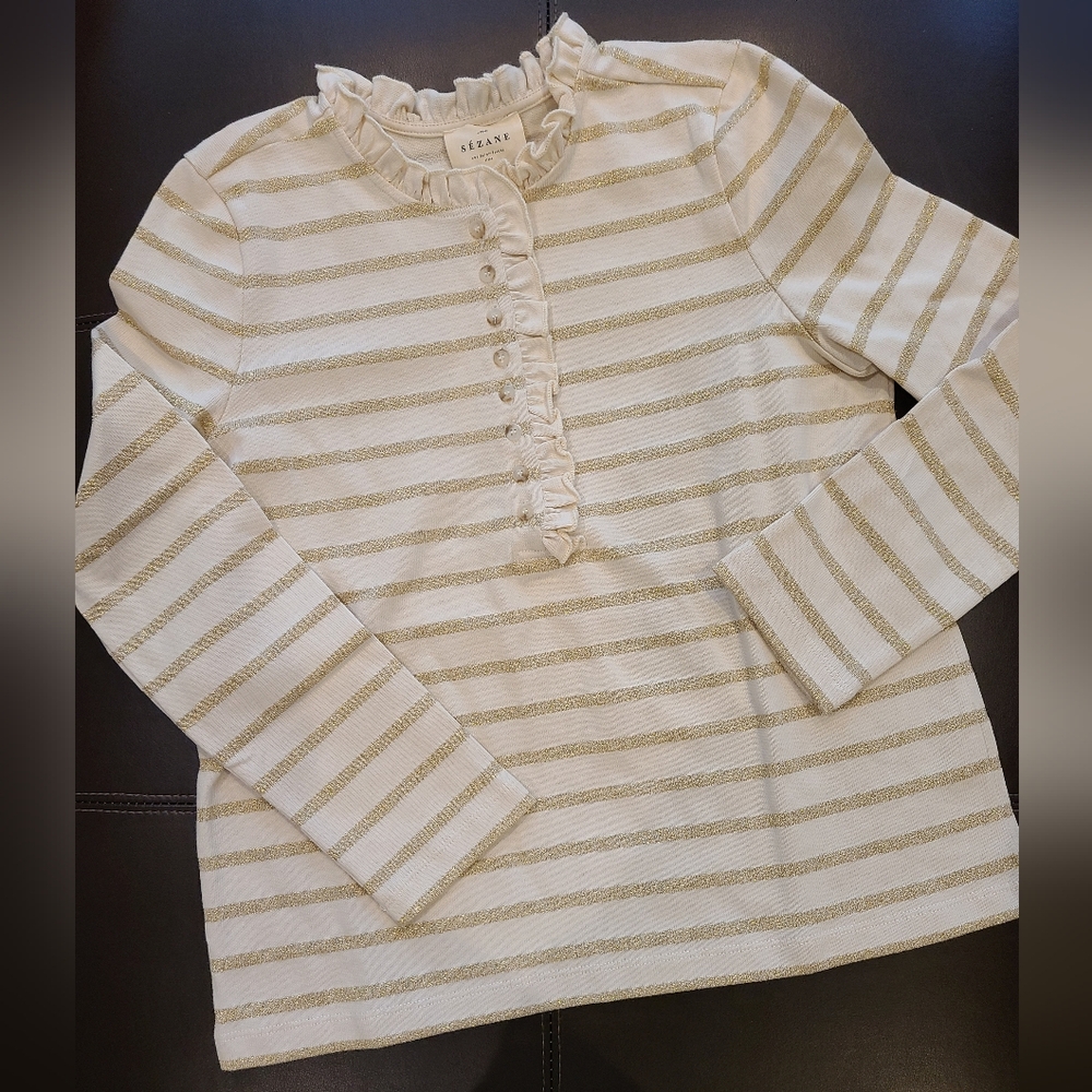 Sezane Gael Mariniere Top - Picture 2 of 5